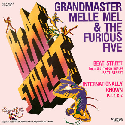 Grandmaster Melle Mel & The Furious Five - Beat Street / Internationally Known - 12"