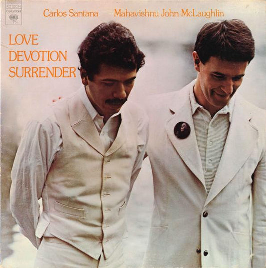 Carlos Santana & Mahavishnu John McLaughlin - Love Devotion Surrender - LP