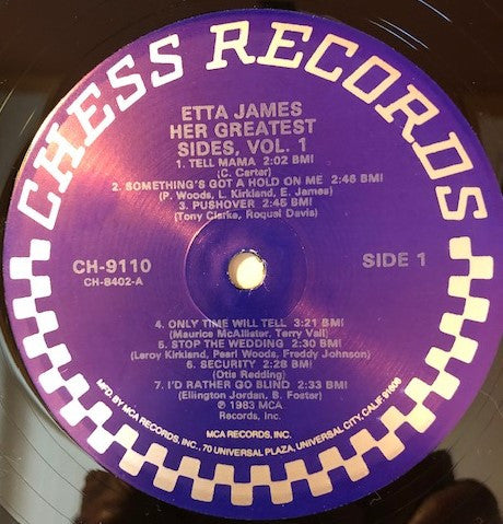 Etta James - Her Greatest Sides Vol. 1 - LP 3