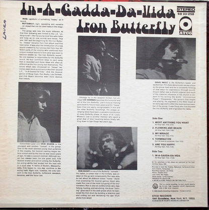 Iron Butterfly - In-A-Gadda-Da-Vida - LP 2