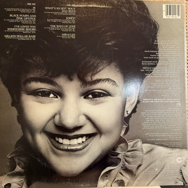Stacy Lattisaw - Sixteen - LP 2