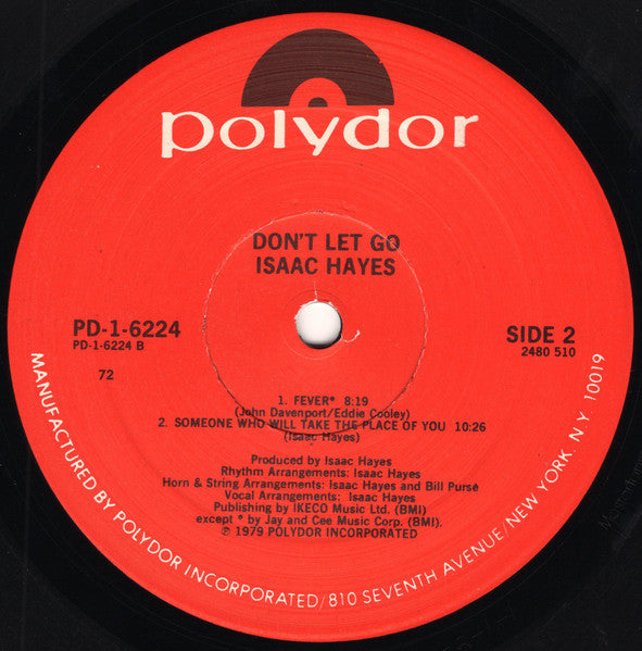 Isaac Hayes - Don't Let Go - LP 4