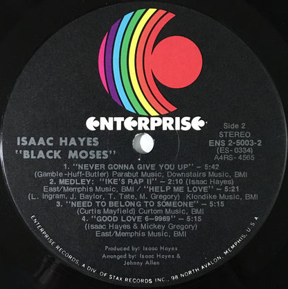 Isaac Hayes - Black Moses - LP 4