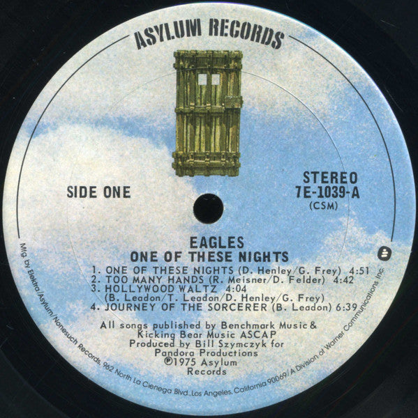 Eagles - One Of These Nights - LP 3