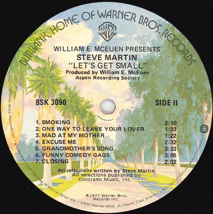 Steve Martin - Let's Get Small - LP 5