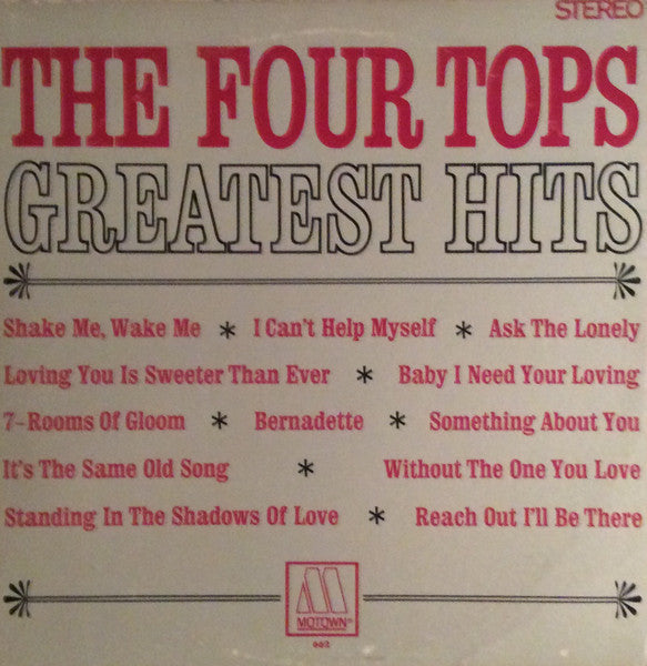 Four Tops - Four Tops Greatest Hits - LP