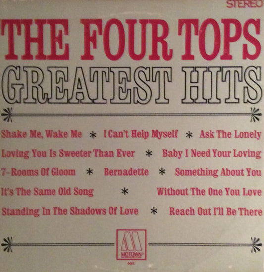 Four Tops - Four Tops Greatest Hits - LP