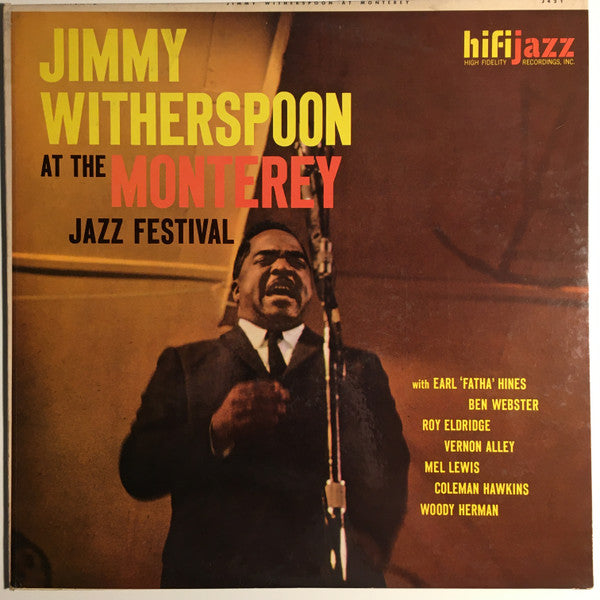 Jimmy Witherspoon - At The Monterey Jazz Festival - VINTAGE vinyl record for sale
