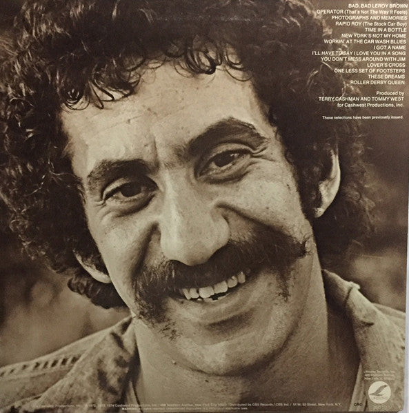 Jim Croce - Photographs & Memories: His Greatest Hits - LP 2