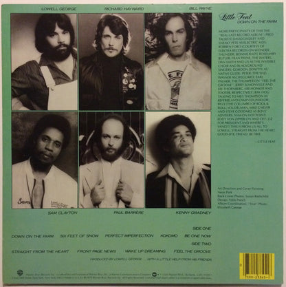 Little Feat - Down On The Farm - LP 2