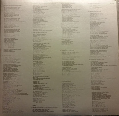 Paul Simon - Paul Simon - LP 3