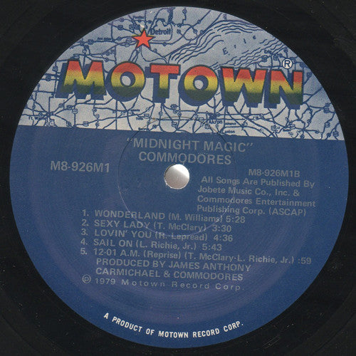 Commodores - Midnight Magic - LP 4