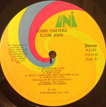 Elton John - Honky Château - Vinyl, LP, Album 5