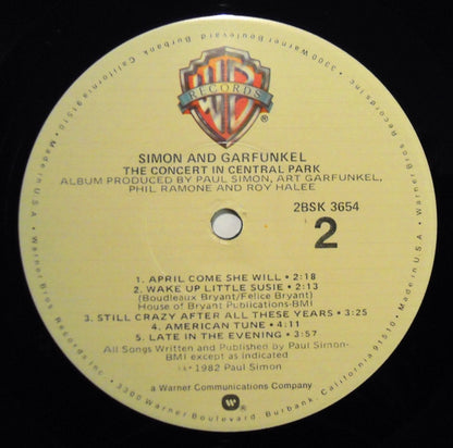Simon & Garfunkel - The Concert In Central Park - LP 5