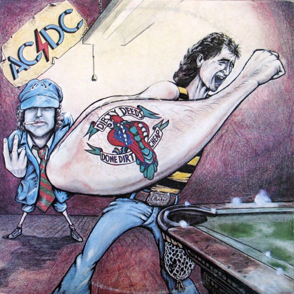 AC/DC - Dirty Deeds Done Dirt Cheap - LP