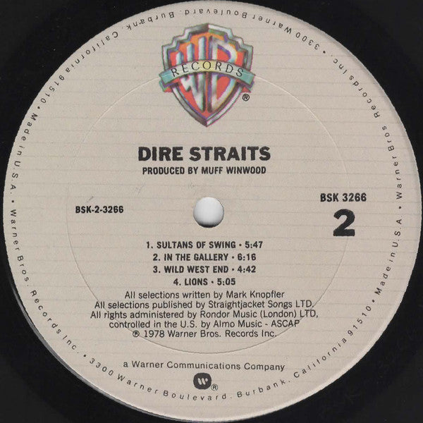 Dire Straits - Dire Straits - LP 4