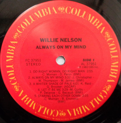 Willie Nelson - Always On My Mind - LP 3