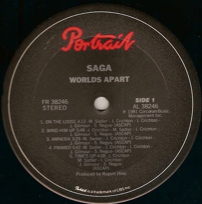Saga - Worlds Apart - LP 3
