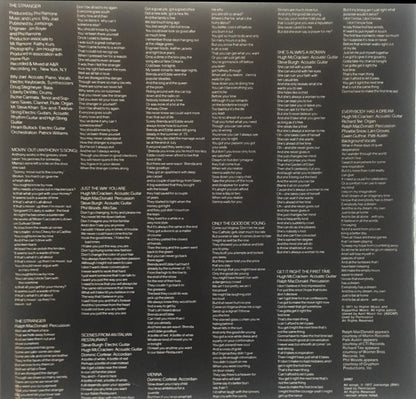 Billy Joel - The Stranger - LP 4