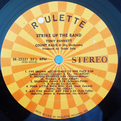 Bennett & Basie - Strike Up The Band - LP 4