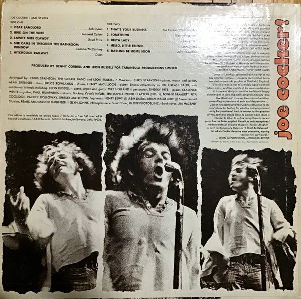 Joe Cocker - Joe Cocker! - Vinyl, LP, Album, Stereo 3