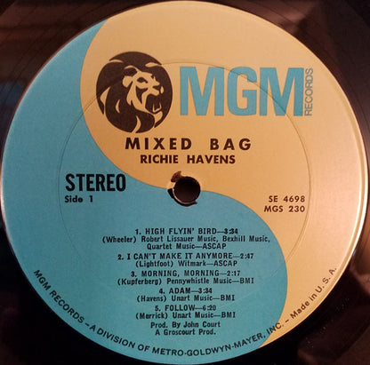 Richie Havens - Mixed Bag - LP 3