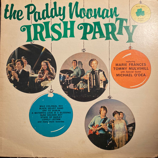 Paddy Noonan - Irish Party - VINTAGE vinyl record for sale