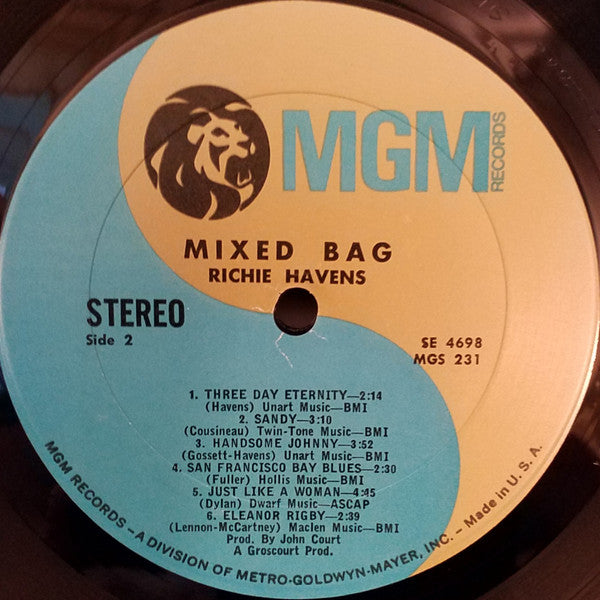 Richie Havens - Mixed Bag - LP 4