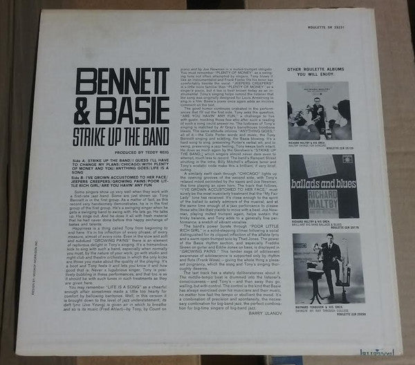 Bennett & Basie - Strike Up The Band - LP 2