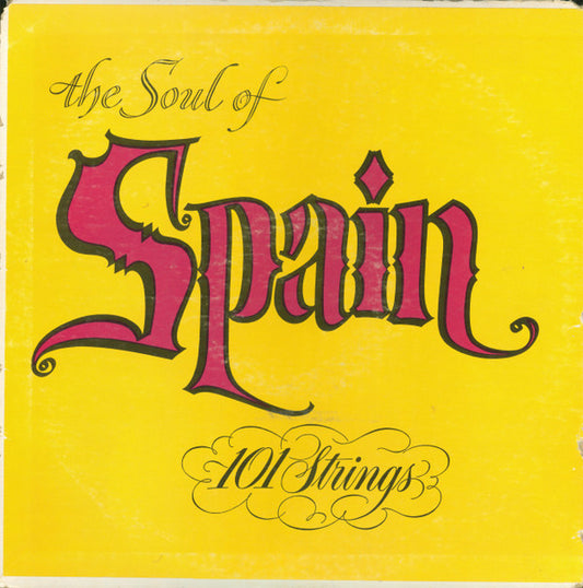 101 Strings - The Soul of Spain - LP