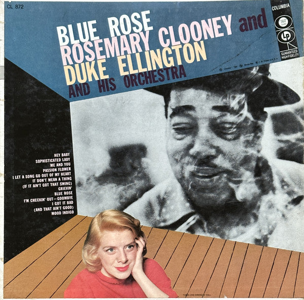 Duke Ellington - Blue Rose with Rosemary Clooney - VINTAGE vinyl record for sale