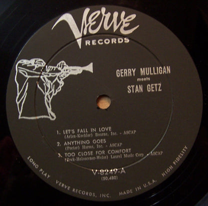 Gerry Mulligan Meets Stan Getz - Gerry Mulligan Meets Stan Getz - LP 3