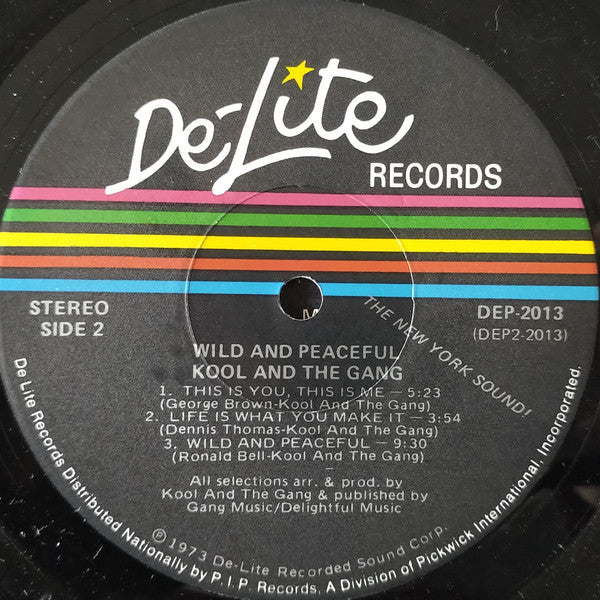 Kool & The Gang - Wild And Peaceful - LP 4
