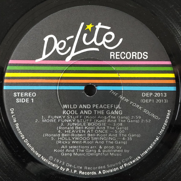 Kool & The Gang - Wild And Peaceful - LP 3