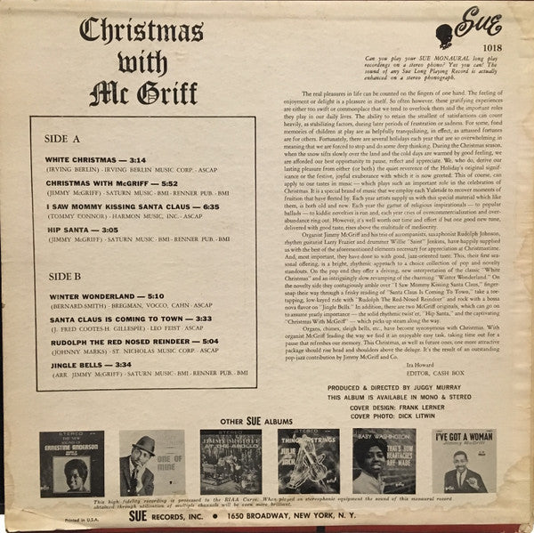Jimmy McGriff - Christmas With McGriff - LP 2
