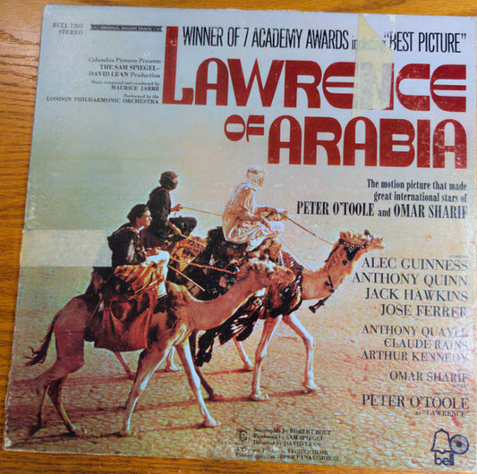 Jarre*, The London Philharmonic Orchestra* - Lawrence Of Arabia - Original Soundtrack Recording - Vinyl, LP, Album, Stereo