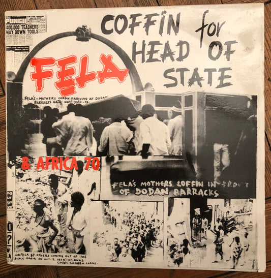 Fela and Africa 70 - Coffin For Head Of State - LP