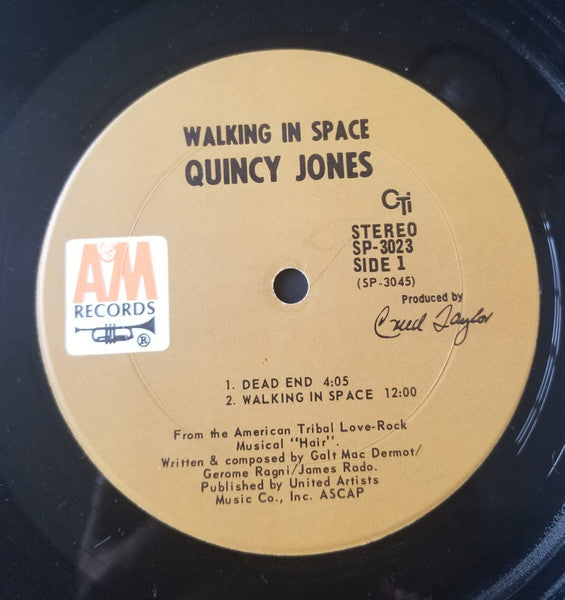 Quincy Jones - Walking In Space - LP 3