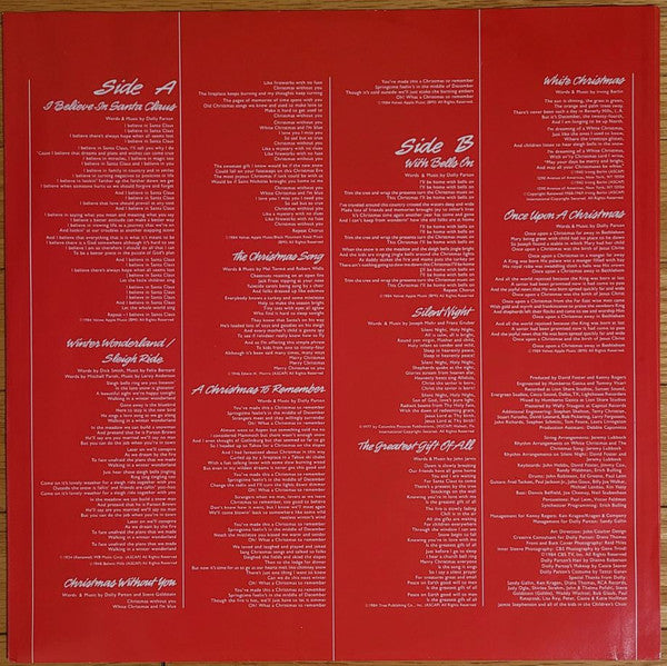 Kenny & Dolly - Once Upon A Christmas - LP 4