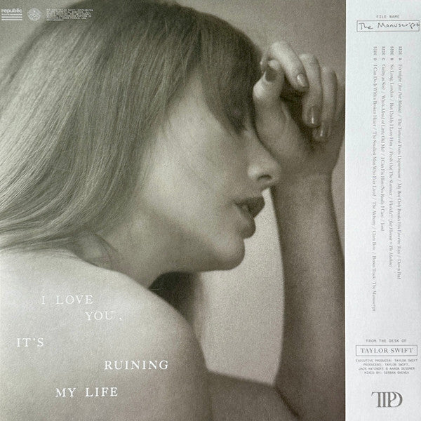 Taylor Swift - The Tortured Poets Department - LP 2