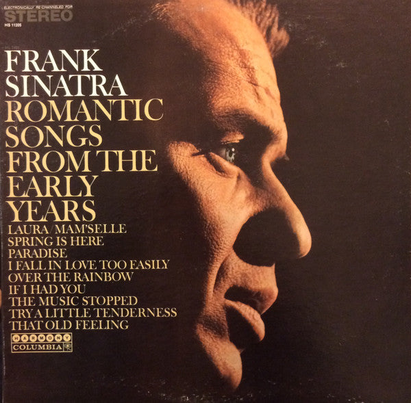Frank Sinatra - Romantic Songs From The Early Years - VINTAGE vinyl record for sale