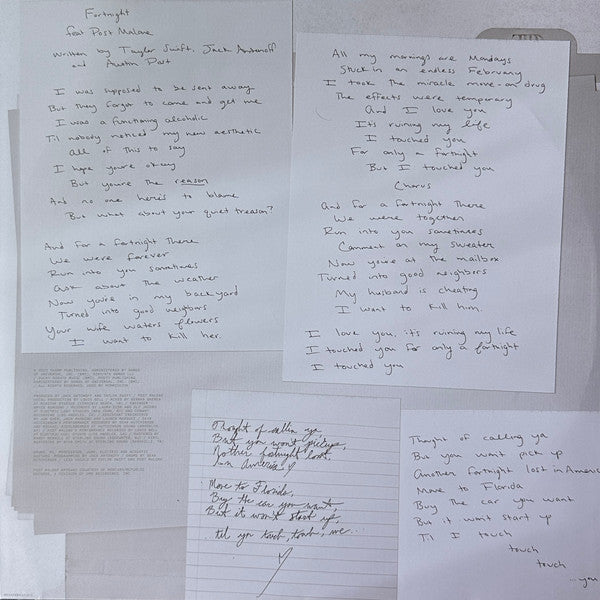 Taylor Swift - The Tortured Poets Department - LP 4