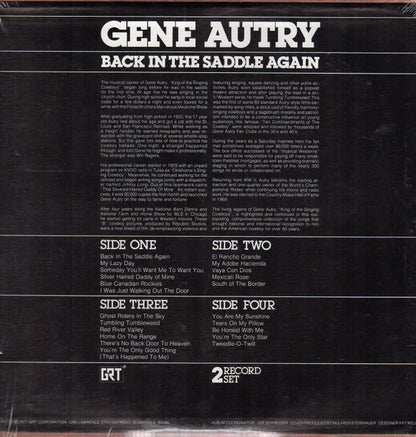Gene Autry - Back In The Saddle Again (22 All-Time Favorites!) - LP 2