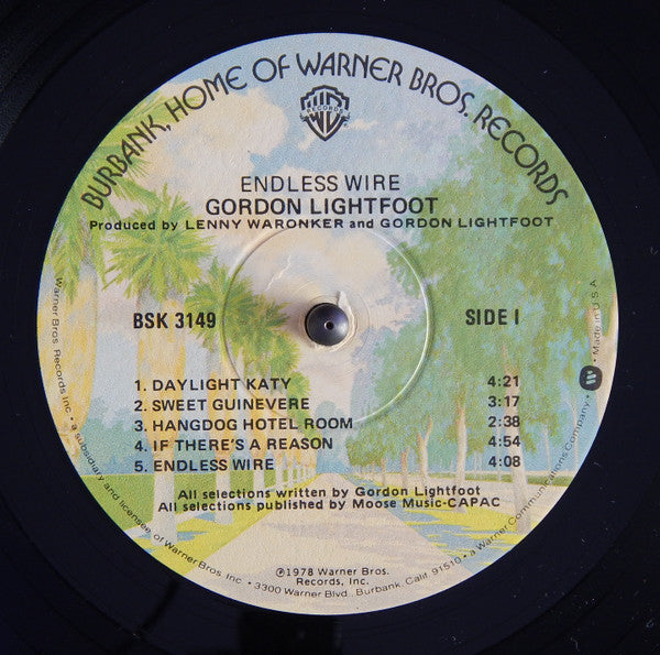 Gordon Lightfoot - Endless Wire - LP 3