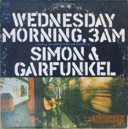 Simon & Garfunkel - Wednesday Morning, 3 A.M. - LP