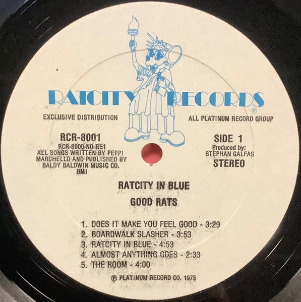 Good Rats - Ratcity In Blue - LP 3