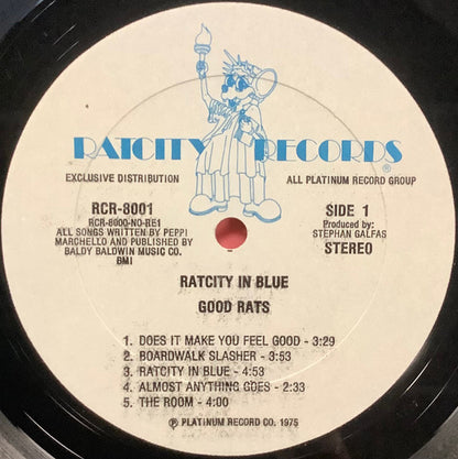 Good Rats - Ratcity In Blue - LP 3