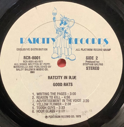 Good Rats - Ratcity In Blue - LP 4
