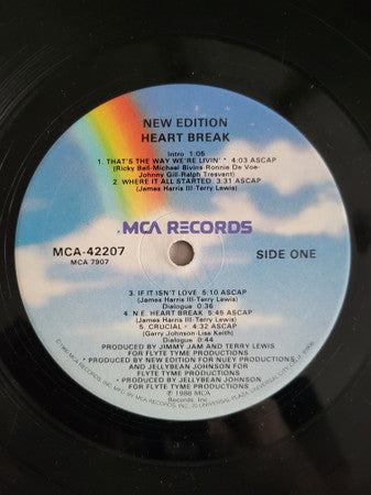 New Edition - Heart Break - LP 3