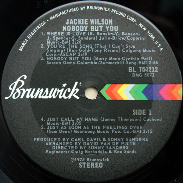 Jackie Wilson - Nobody But You - LP 3